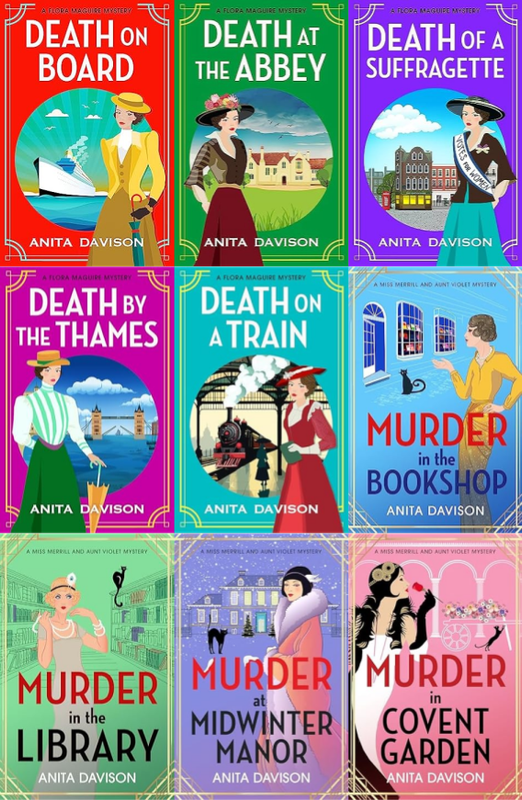 Flora Maguire Series & more by Anita Davison ~ 9 MP3 AUDIOBOOK COLLECTION
