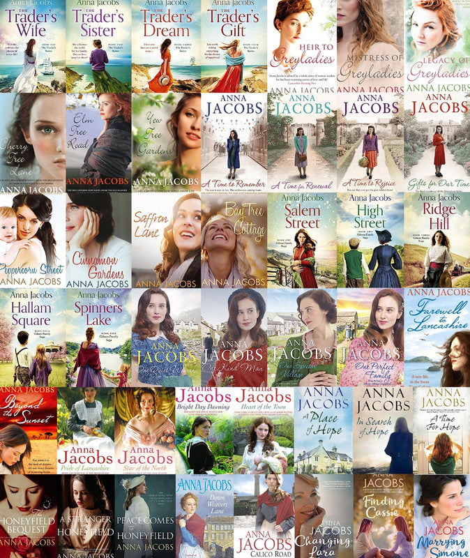 The Traders Series & more by Anna Jacobs ~ 44 AUDIOBOOK COLLECTION