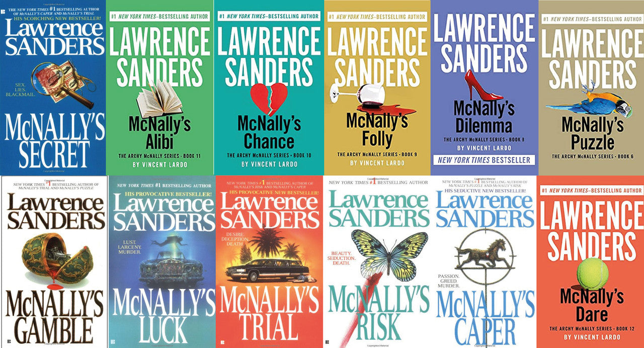 The Archy McNally by Lawrence Sanders ~ 12 MP3 AUDIOBOOK COLLECTION