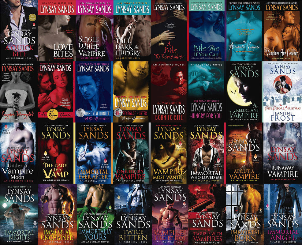 The Argeneau Series by Lynsay Sands 32 MP3 AUDIOBOOK COLLECTION