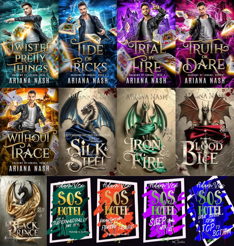 Shadows of London Series & more by Ariana Nash ~ 13 MP3 AUDIOBOOK COLLECTION