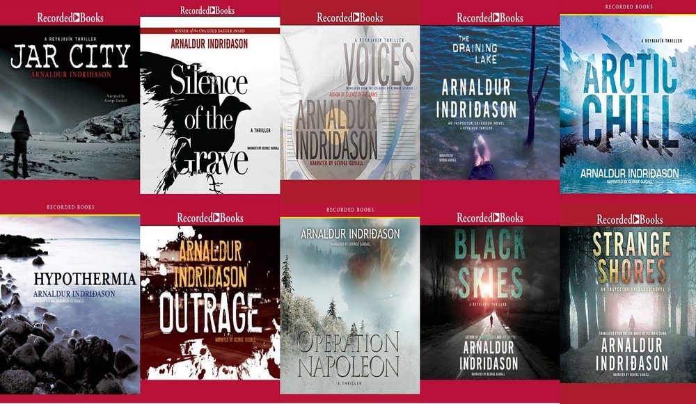 The Reykjavik Murder Series by Arnaldur Indridason ~ 11 MP3 AUDIOBOOK COLLECTION