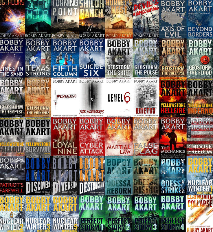 Blackout Series & more by Bobby Akart ~ 48 MP3 AUDIOBOOK COLLECTION