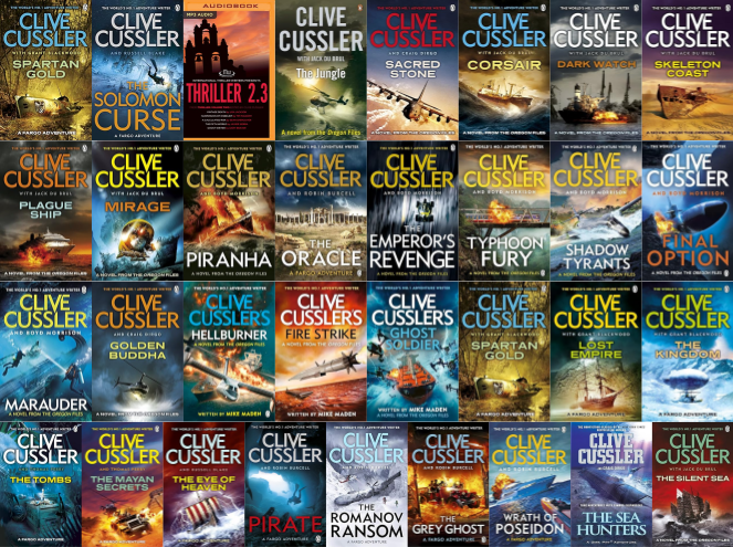 Oregon Files Series & more by Clive Cussler ~ 32 MP3 AUDIOBOOK COLLECTION