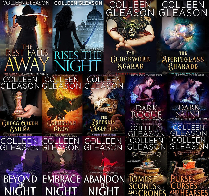 The Gardella Vampire Hunters & more by Colleen Gleason ~ 14 AUDIOBOOK COLLECTION
