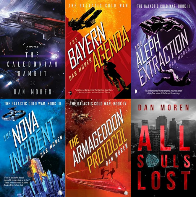 The Galactic Cold War Series & more by Dan Moren ~ 6 MP3 AUDIOBOOK COLLECTION