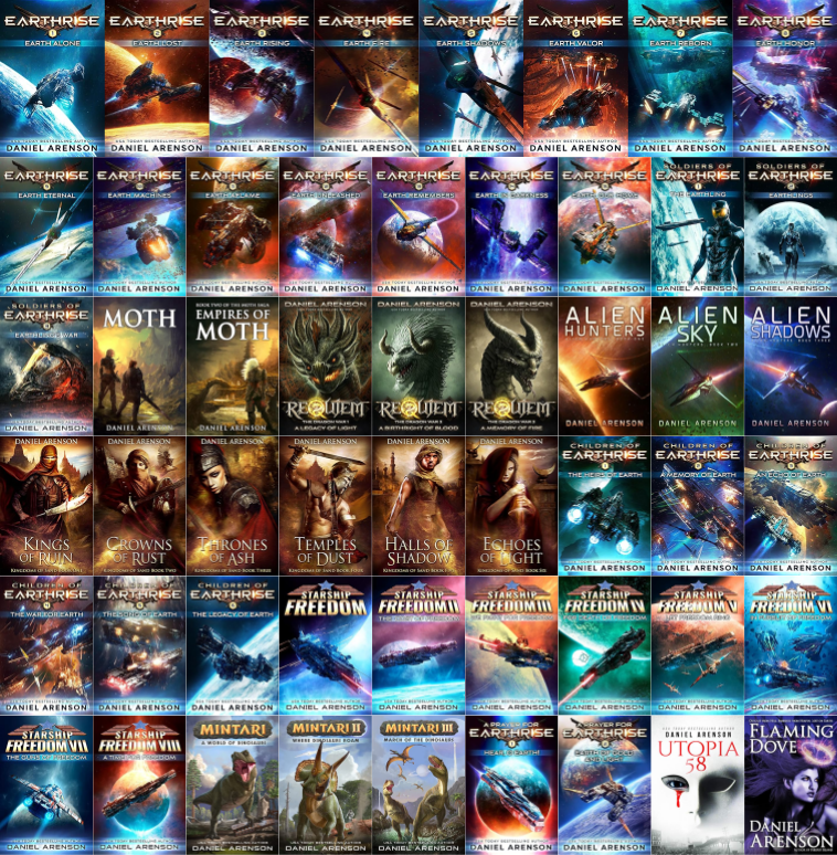 Earthrise Series & more by Daniel Arenson ~ 53 MP3 AUDIOBOOK COLLECTION