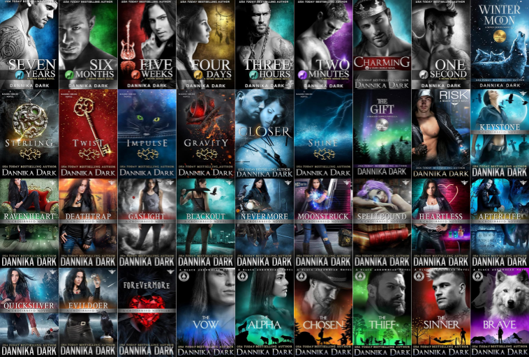 Seven Series & more by Dannika Dark ~ 36 MP3 AUDIOBOOK COLLECTION