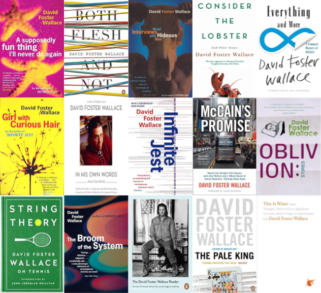 David Foster Wallace ~ 15 MP3 AUDIOBOOK COLLECTION