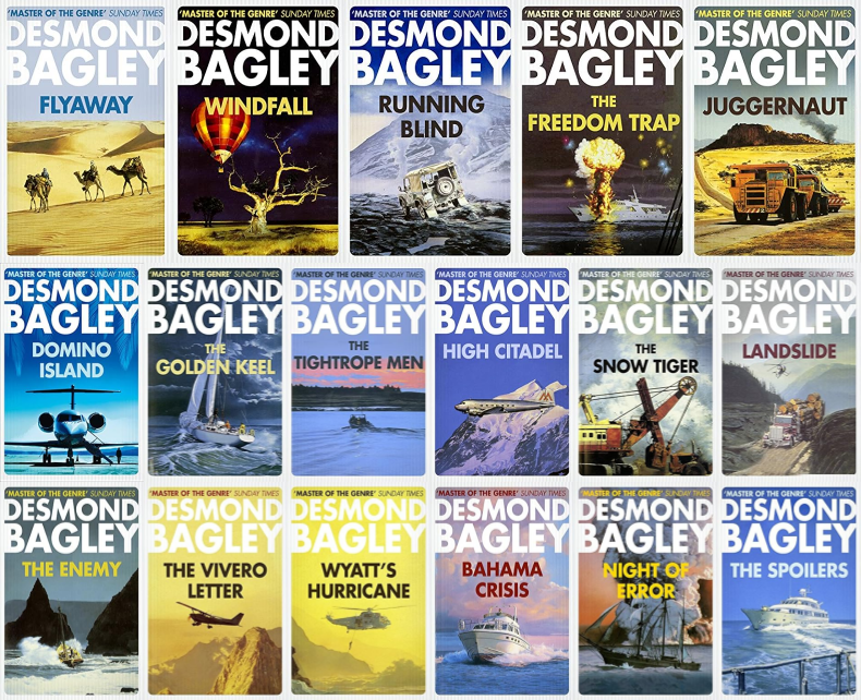 Max Stafford Series & more by Desmond Bagley ~ 17 MP3 AUDIOBOOK COLLECTION