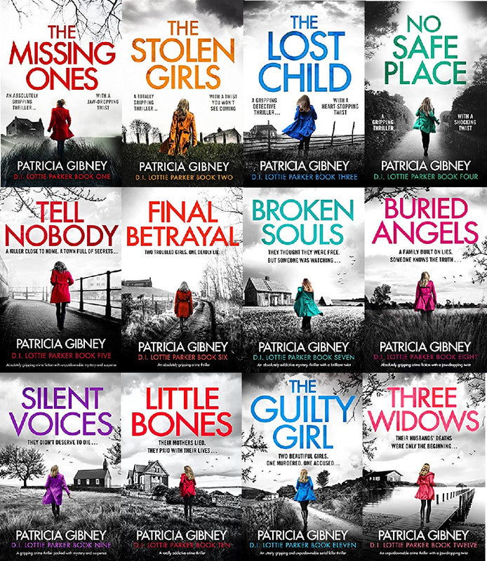 The Detective Lottie Parker Series by Patricia Gibney ~ 12 AUDIOBOOK COLLECTION