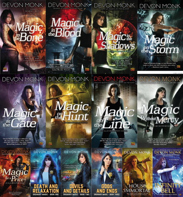 Allie Beckstrom Series & more by Devon Monk ~ 15 MP3 AUDIOBOOK COLLECTION