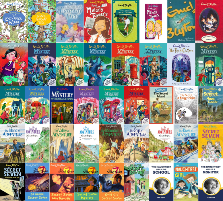 The Secret Seven Series & more by Enid Blyton ~ 73 MP3 AUDIOBOOK COLLECTION