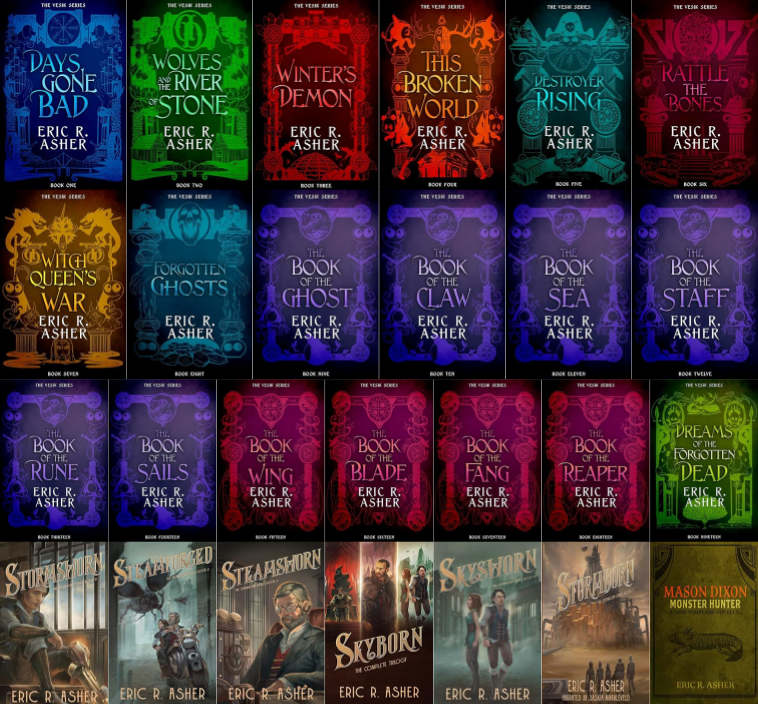 Vesik Series & more by Eric R. Asher ~ 27 MP3 AUDIOBOOK COLLECTION