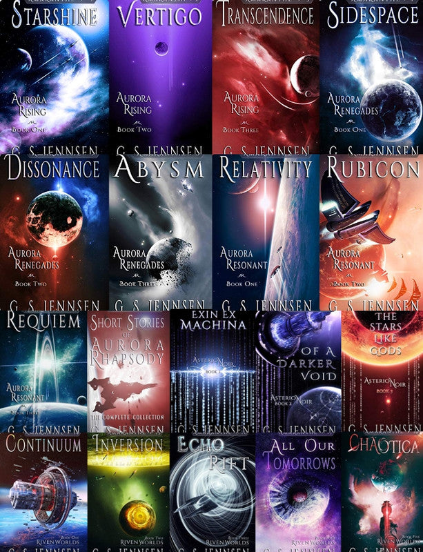 Aurora Rhapsody Series by G.S. Jennsen ~ 18 AUDIOBOOK COLLECTION