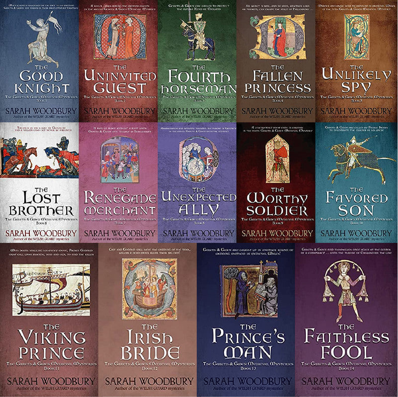 The Gareth and Gwen Medieval Mysteries by Sarah Woodbury ~ 14 MP3 AUDIOBOOK COLLECTION