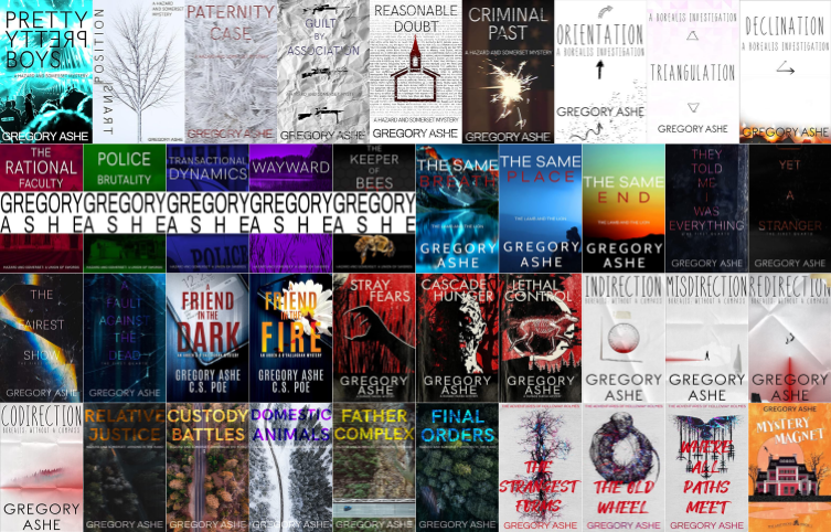 Hazard and Somerset Series & more by Gregory Ashe ~ 39 MP3 AUDIOBOOK COLLECTION
