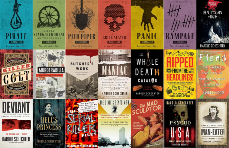 Bloodlands Collection Series & more by Harold Schechter ~ 21 MP3 AUDIOBOOK COLLECTION