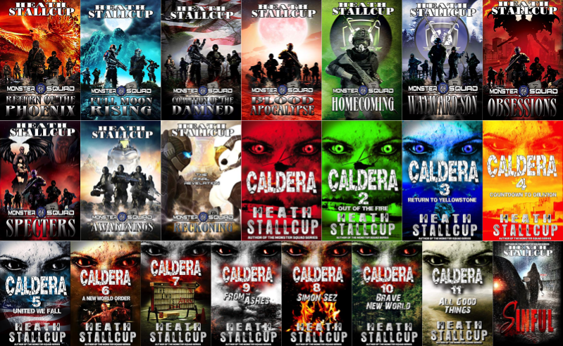 Monster Squad Series & more by Heath Stallcup ~ 23 MP3 AUDIOBOOK COLLECTION