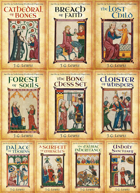 Ela of Salisbury Medieval Mystery Series by J. G. Lewis ~ 10 MP3 AUDIOBOOK COLLECTION