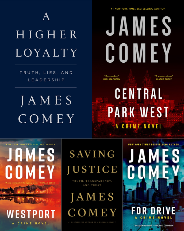James Comey ~ 5 MP3 AUDIOBOOK COLLECTION