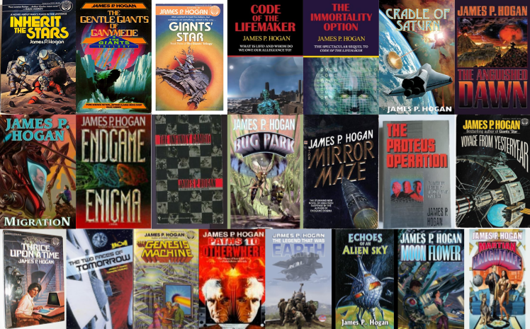 Giants Series & more by James P. Hogan ~ 22 MP3 AUDIOBOOK COLLECTION