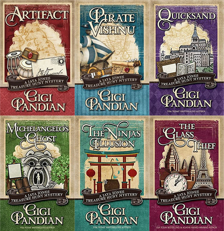 The Jaya Jones Series by Gigi Pandian ~ 6 MP3 AUDIOBOOK COLLECTION