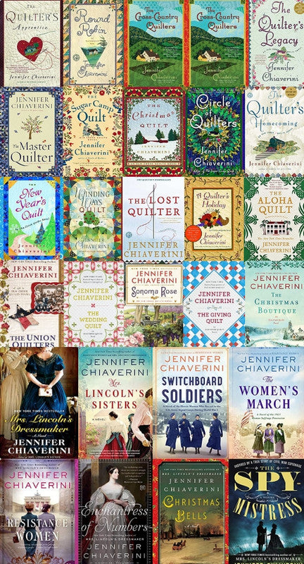 Elm Creek Quilts Series & more by Jennifer Chiaverini ~ 28 AUDIOBOOK COLLECTION