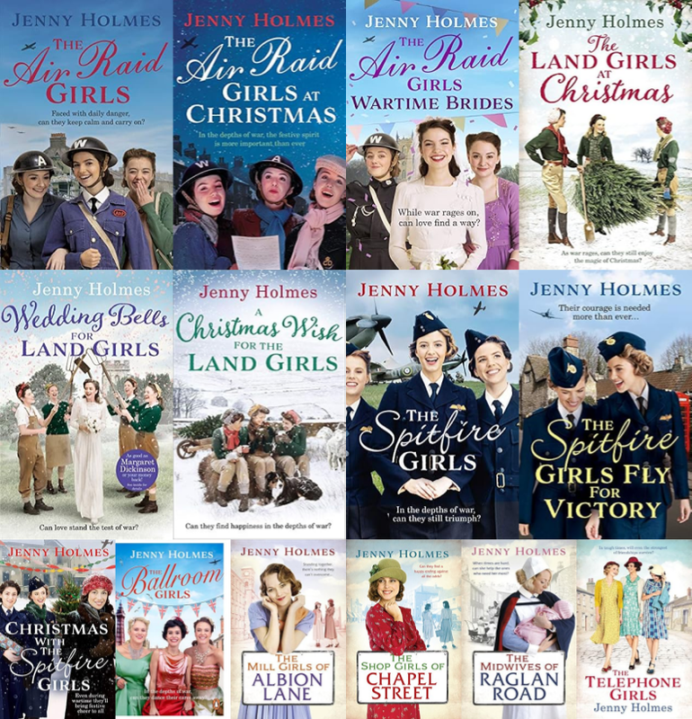 Air Raid Girls Series & more by Jenny Holmes ~ 14 MP3 AUDIOBOOK COLLECTION