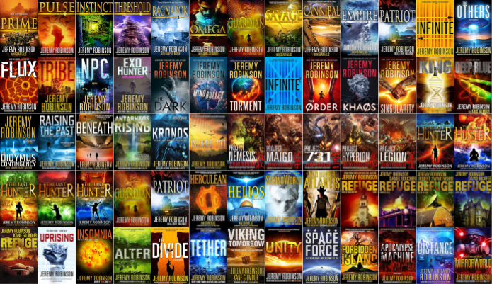 Infinite Series & more by Jeremy Robinson ~ 73 MP3 AUDIOBOOK COLLECTION