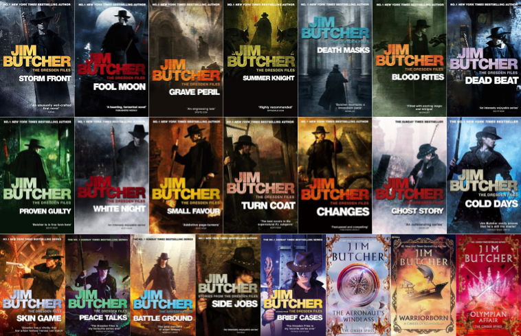 The Dresden Files Series & more by Jim Butcher ~ 22 MP3 AUDIOBOOK COLLECTION