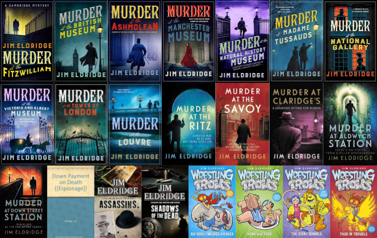 Museum Mysteries Series & more by Jim Eldridge ~ 22 MP3 AUDIOBOOK COLLECTION