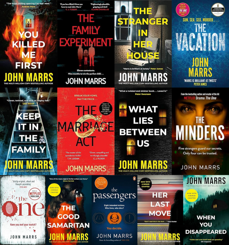 John Marrs ~ 14 MP3 AUDIOBOOK COLLECTION