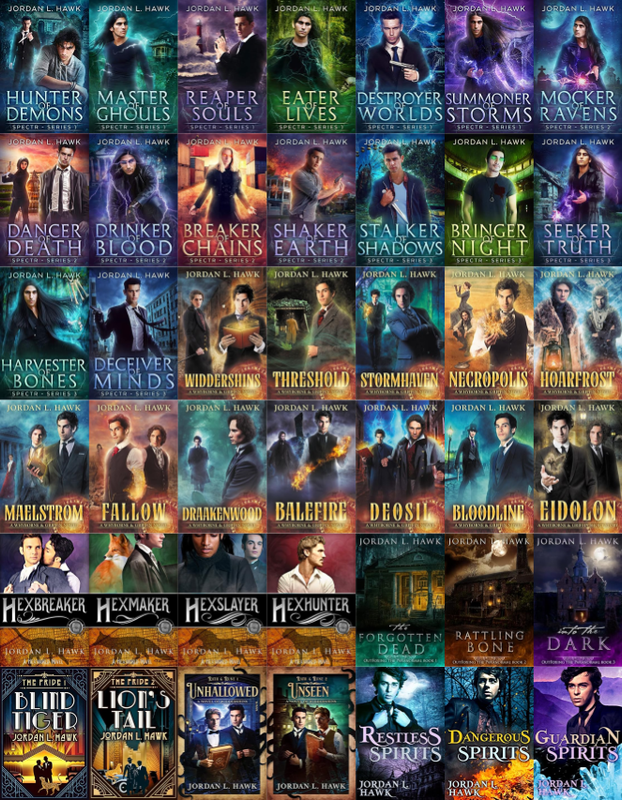 SPECTR Series & more by Jordan L Hawk ~ 42 MP3 AUDIOBOOK COLLECTION