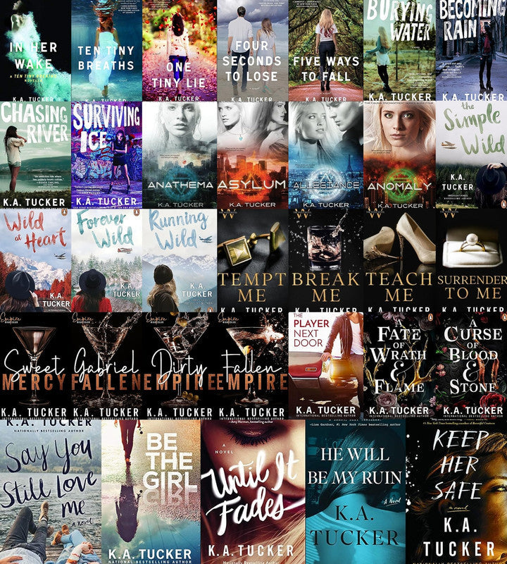 Ten Tiny Breaths Series & more by K.A. Tucker ~ 33 MP3 AUDIOBOOK COLLECTION