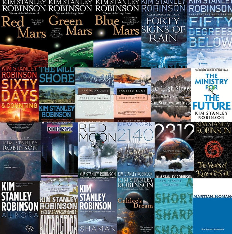 Mars Trilogy & more by Kim Stanley Robinson ~ 23 AUDIOBOOK COLLECTION