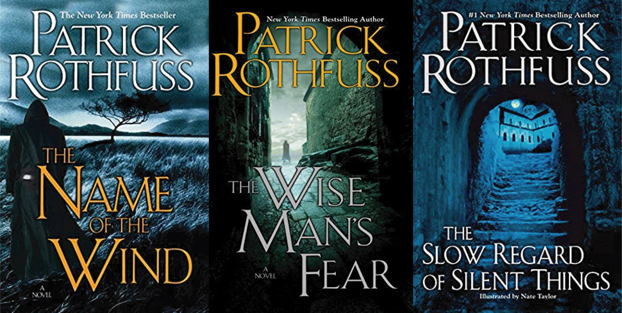 The Kingkiller Chronicles by Patrick Rothfuss ~ 3 MP3 AUDIOBOOK COLLECTION