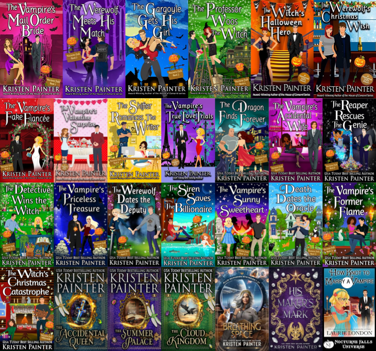 Nocturne Falls Series & more by Kristen Painter ~ 27 MP3 AUDIOBOOK COLLECTION