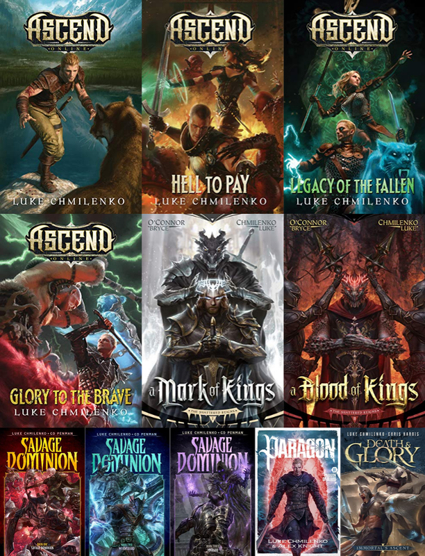 Ascend Online Series & more by Luke Chmilenko ~ 14 MP3 AUDIOBOOK COLLECTION