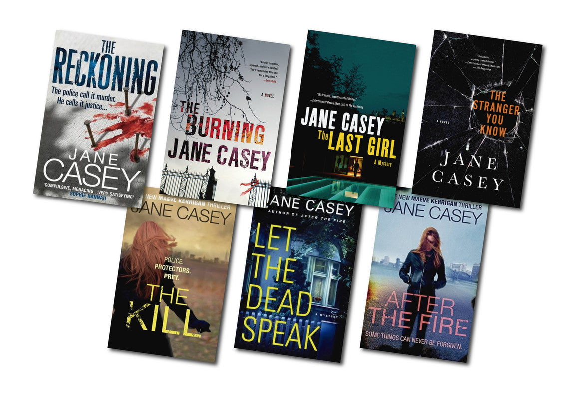 The Maeve Kerrigan Series by Jane Casey 7 AUDIOBOOK COLLECTION