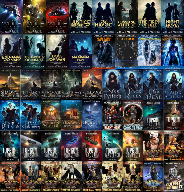 Lone Wolf Squadron Series & more by Michael Anderle ~ 52 MP3 AUDIOBOOK COLLECTION