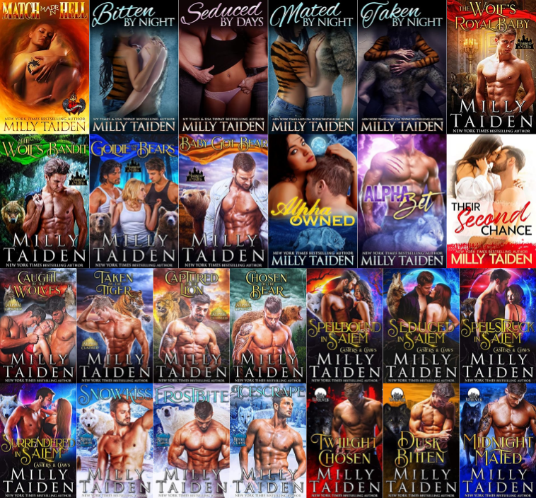 Alpha Claimed Series & more by Milly Taiden ~ 21 MP3 AUDIOBOOK COLLECTION