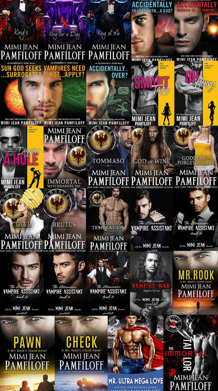 The King Trilogy & more by Mimi Jean Pamfiloff ~ 29 MP3 AUDIOBOOK COLLECTION