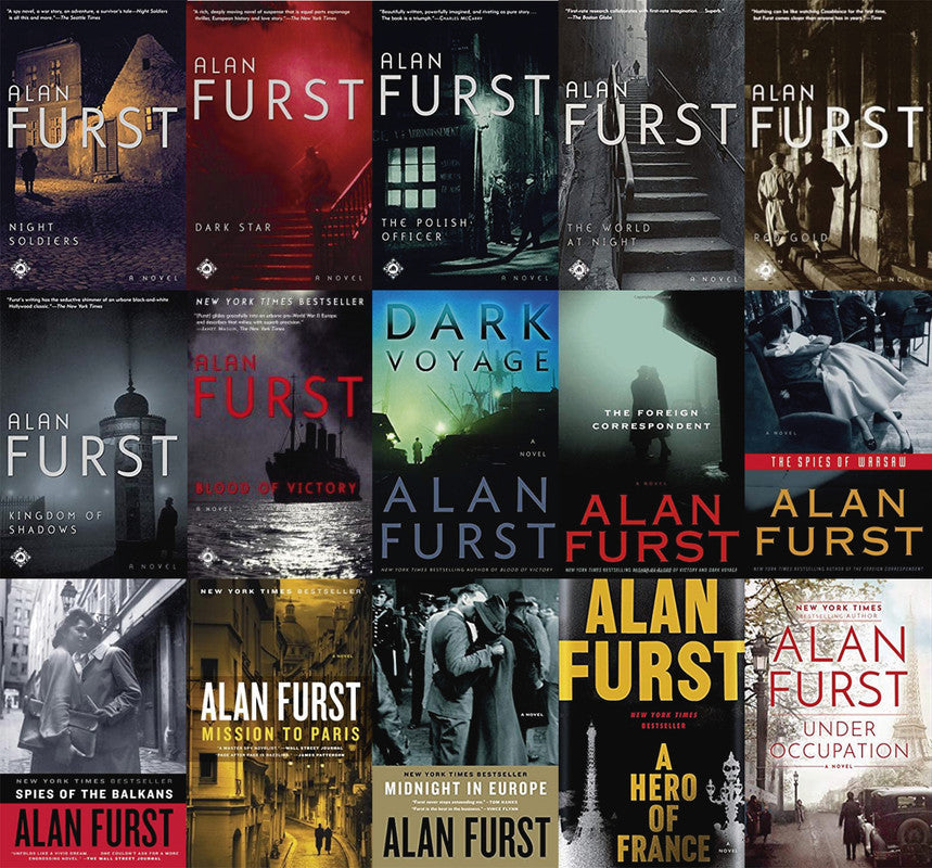 The Night Soldiers Series by Alan Furst 15 MP3 AUDIOBOOK COLLECTION