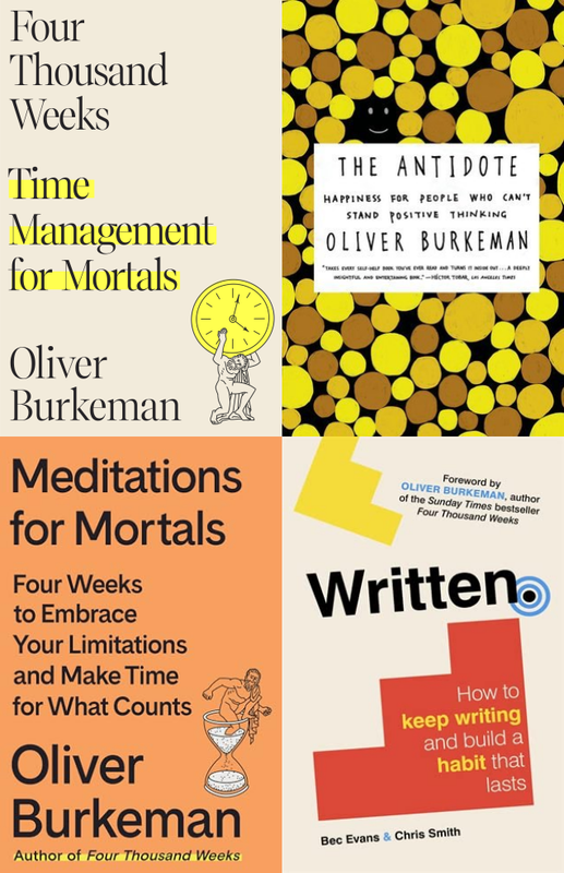 Oliver Burkeman ~ 4 MP3 AUDIOBOOK COLLECTION
