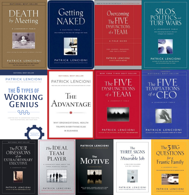 Patrick Lencioni ~ 13 MP3 AUDIOBOOK COLLECTION