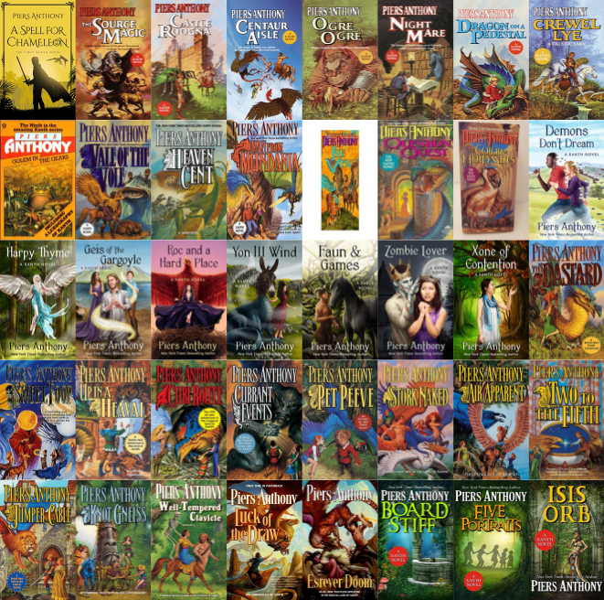 Xanth Series by Piers Anthony ~ 40 MP3 AUDIOBOOK COLLECTION