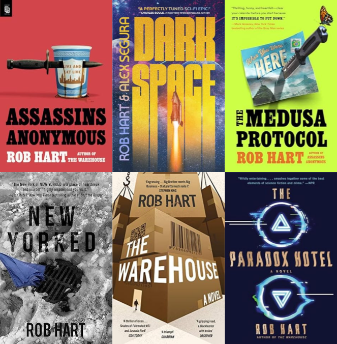 Rob Hart ~ 6 MP3 AUDIOBOOK COLLECTION