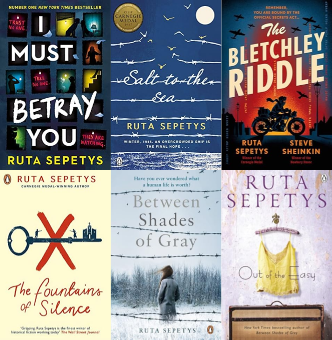 Ruta Sepetys ~ 6 MP3 AUDIOBOOK COLLECTION