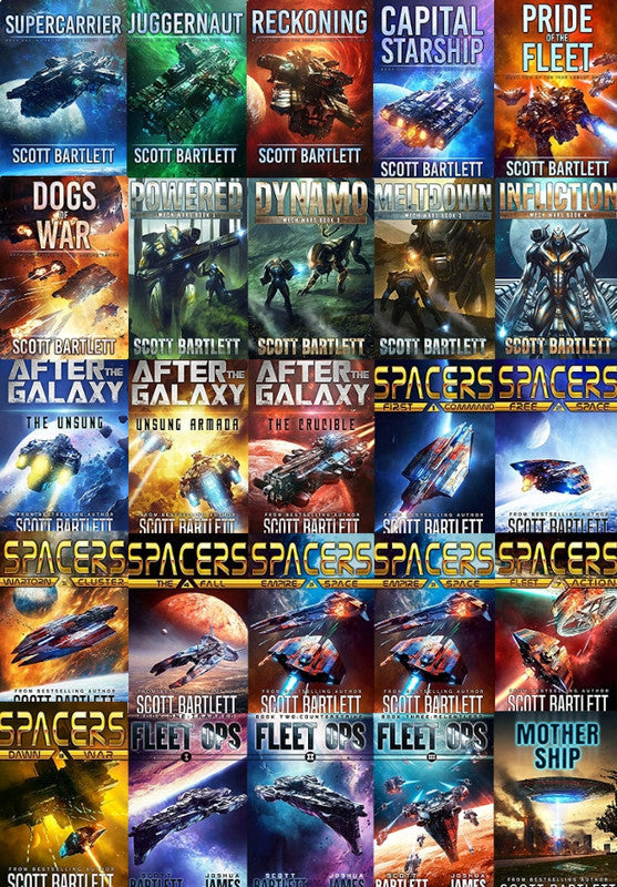 The Ixan Prophecies Series & more by Scott Bartlett ~ 25 AUDIOBOOK COLLECTION